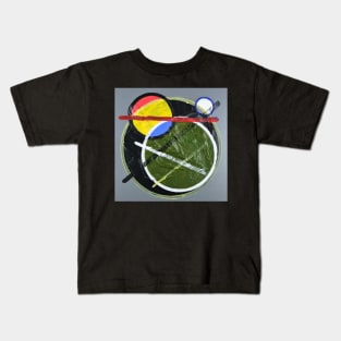 Circles and lines Abstract 334 Kids T-Shirt